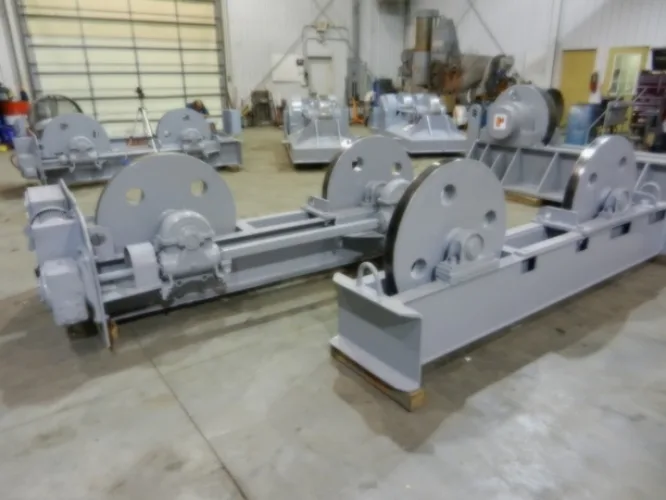 Photo #18 of WELDING EQUIPMENT - POWER TANK TURNING ROLLS & IDLERS, WELDING POSITIONERS & MANIPULATORS. 40-800 TON CAPACITY - ARONSON, RANSOME, PANDJIRIS, UNIQUE & CULLEN FREISTEDT