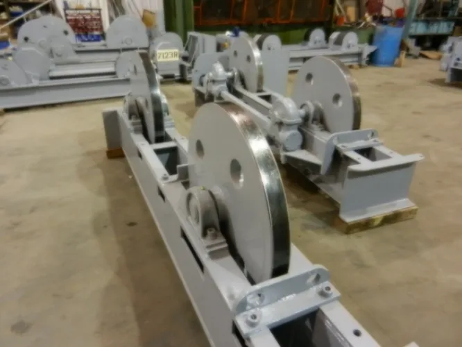 Photo #19 of WELDING EQUIPMENT - POWER TANK TURNING ROLLS & IDLERS, WELDING POSITIONERS & MANIPULATORS. 40-800 TON CAPACITY - ARONSON, RANSOME, PANDJIRIS, UNIQUE & CULLEN FREISTEDT