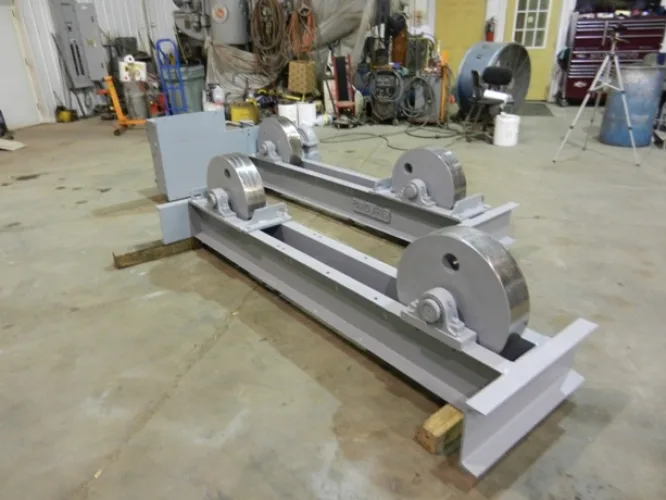 Photo #21 of WELDING EQUIPMENT - POWER TANK TURNING ROLLS & IDLERS, WELDING POSITIONERS & MANIPULATORS. 40-800 TON CAPACITY - ARONSON, RANSOME, PANDJIRIS, UNIQUE & CULLEN FREISTEDT