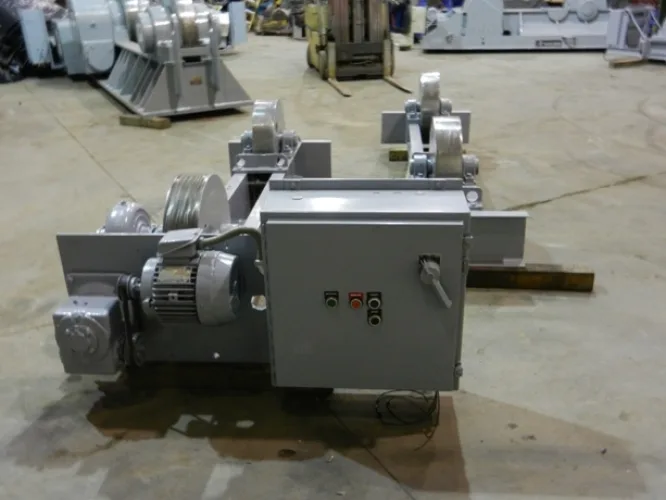 Photo #22 of WELDING EQUIPMENT - POWER TANK TURNING ROLLS & IDLERS, WELDING POSITIONERS & MANIPULATORS. 40-800 TON CAPACITY - ARONSON, RANSOME, PANDJIRIS, UNIQUE & CULLEN FREISTEDT