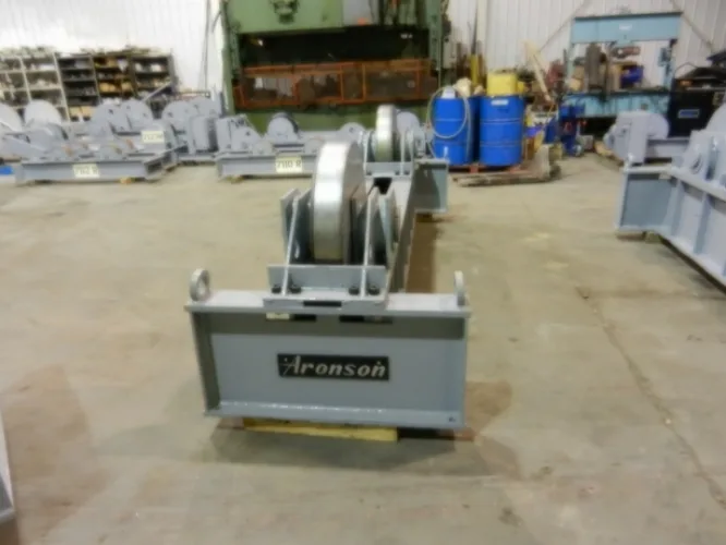 Photo #58 of WELDING EQUIPMENT - POWER TANK TURNING ROLLS & IDLERS, WELDING POSITIONERS & MANIPULATORS. 40-800 TON CAPACITY - ARONSON, RANSOME, PANDJIRIS, UNIQUE & CULLEN FREISTEDT