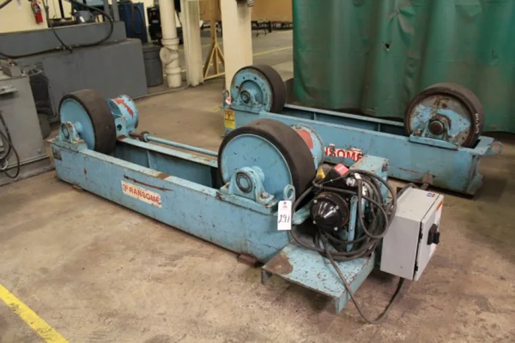 Photo #77 of WELDING EQUIPMENT - POWER TANK TURNING ROLLS & IDLERS, WELDING POSITIONERS & MANIPULATORS. 40-800 TON CAPACITY - ARONSON, RANSOME, PANDJIRIS, UNIQUE & CULLEN FREISTEDT