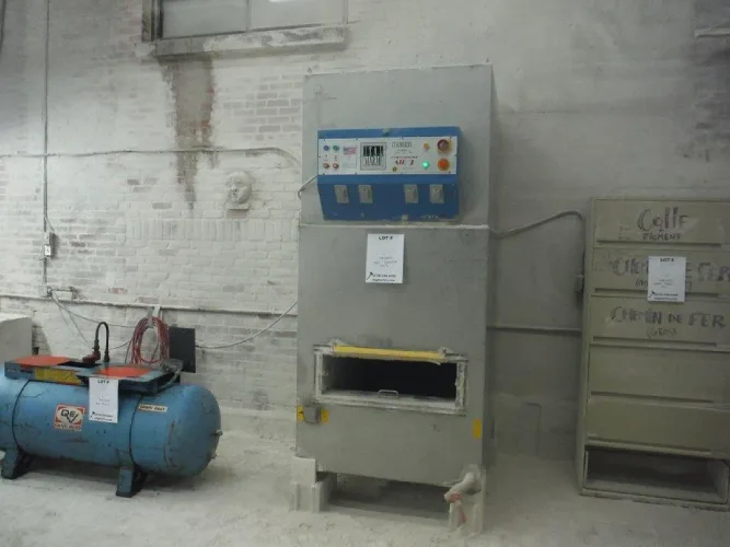 Photo #8 of CUTTING, POLISHING, CARVING, BRICK BAKING TUMBLER MACHINERY & EQUIPMENT OF A MAJOR NATURAL STONE TRANSFORMATION PLANT - MACONNERIE JAVELCO INC