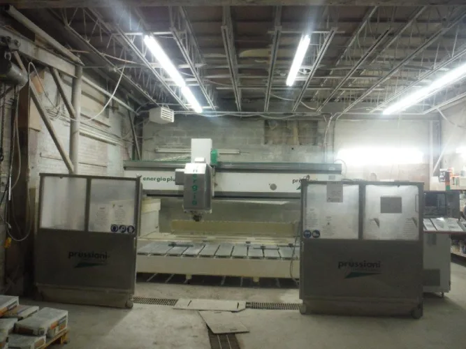 Photo #20 of CUTTING, POLISHING, CARVING, BRICK BAKING TUMBLER MACHINERY & EQUIPMENT OF A MAJOR NATURAL STONE TRANSFORMATION PLANT - MACONNERIE JAVELCO INC