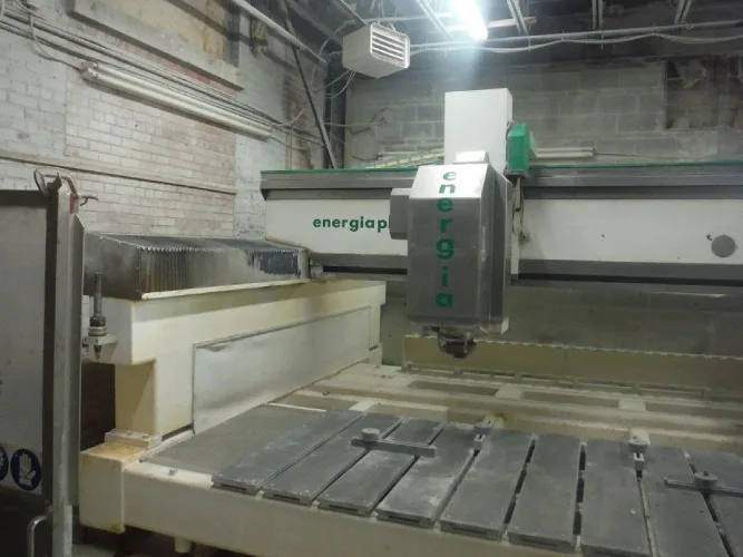 Photo #26 of CUTTING, POLISHING, CARVING, BRICK BAKING TUMBLER MACHINERY & EQUIPMENT OF A MAJOR NATURAL STONE TRANSFORMATION PLANT - MACONNERIE JAVELCO INC