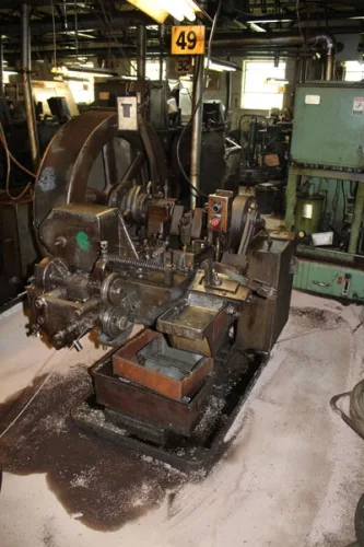 Photo #27 of CARLO SALVI HIGH SPEED RF SERIES HEADERS, NAKASHIMADA 2 DIE 3 BLOW COLD HEADER, ASAHI OKUMA 2 DIE 2 BLOW COLD HEADER, NATIONAL HIGH SPEED HEADERS, NATIONAL 5 DIE 6 STATION COLD FORMER, WATERBURY FARREL TUBULAR RIVET HEADERS, SNOW & UNIVERSAL DRILLERS,