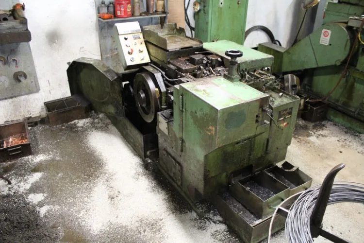 Photo #29 of CARLO SALVI HIGH SPEED RF SERIES HEADERS, NAKASHIMADA 2 DIE 3 BLOW COLD HEADER, ASAHI OKUMA 2 DIE 2 BLOW COLD HEADER, NATIONAL HIGH SPEED HEADERS, NATIONAL 5 DIE 6 STATION COLD FORMER, WATERBURY FARREL TUBULAR RIVET HEADERS, SNOW & UNIVERSAL DRILLERS,