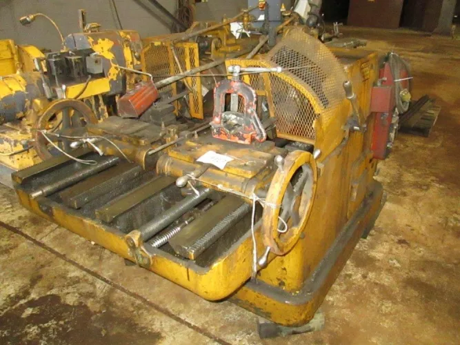 Photo #86 of CARLO SALVI HIGH SPEED RF SERIES HEADERS, NAKASHIMADA 2 DIE 3 BLOW COLD HEADER, ASAHI OKUMA 2 DIE 2 BLOW COLD HEADER, NATIONAL HIGH SPEED HEADERS, NATIONAL 5 DIE 6 STATION COLD FORMER, WATERBURY FARREL TUBULAR RIVET HEADERS, SNOW & UNIVERSAL DRILLERS,