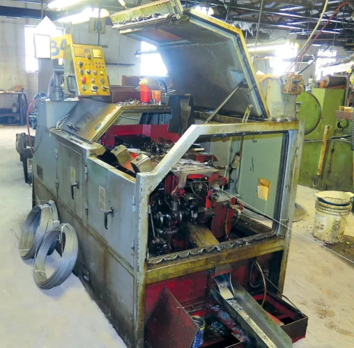 Photo #127 of CARLO SALVI HIGH SPEED RF SERIES HEADERS, NAKASHIMADA 2 DIE 3 BLOW COLD HEADER, ASAHI OKUMA 2 DIE 2 BLOW COLD HEADER, NATIONAL HIGH SPEED HEADERS, NATIONAL 5 DIE 6 STATION COLD FORMER, WATERBURY FARREL TUBULAR RIVET HEADERS, SNOW & UNIVERSAL DRILLERS,
