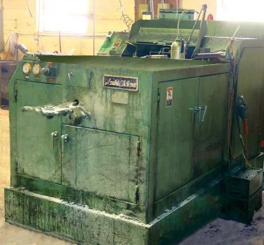 Photo #128 of CARLO SALVI HIGH SPEED RF SERIES HEADERS, NAKASHIMADA 2 DIE 3 BLOW COLD HEADER, ASAHI OKUMA 2 DIE 2 BLOW COLD HEADER, NATIONAL HIGH SPEED HEADERS, NATIONAL 5 DIE 6 STATION COLD FORMER, WATERBURY FARREL TUBULAR RIVET HEADERS, SNOW & UNIVERSAL DRILLERS,