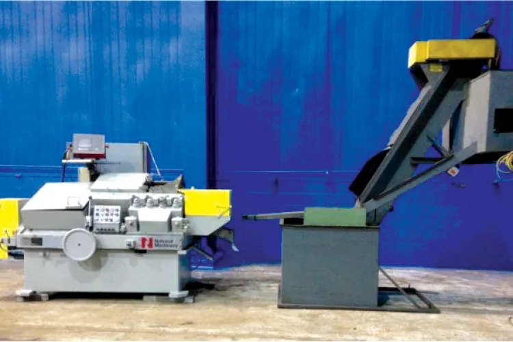 Photo #140 of CARLO SALVI HIGH SPEED RF SERIES HEADERS, NAKASHIMADA 2 DIE 3 BLOW COLD HEADER, ASAHI OKUMA 2 DIE 2 BLOW COLD HEADER, NATIONAL HIGH SPEED HEADERS, NATIONAL 5 DIE 6 STATION COLD FORMER, WATERBURY FARREL TUBULAR RIVET HEADERS, SNOW & UNIVERSAL DRILLERS,