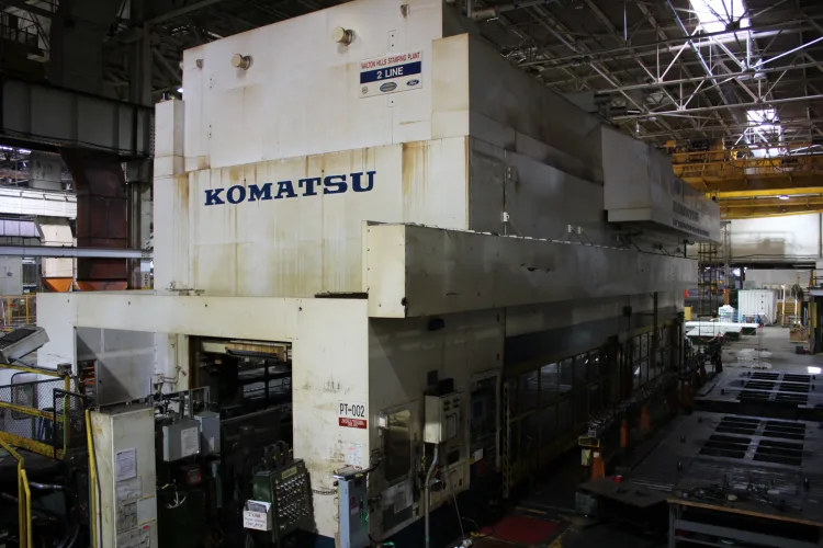 Photo #26 of MAJOR FORMER AUTOMOTIVE STAMPING FACILITY - 28 PRESSES UP TO 5000 TONS, TRANSFER, DOUBLE ACTION, STRAIGHT SIDE, FOUR POST, BLANKING, DOUBLE & SINGLE CRANK GAP FRAME & POWDER COMPACTION PRESSES, BRIDGE CRANES UP TO 80 TONS, MOBILE GANTRY CRANES, UTICA
