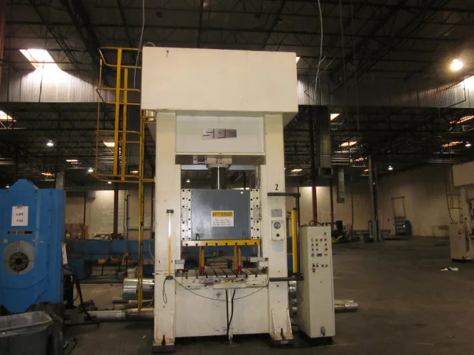 Photo #41 of MAJOR FORMER AUTOMOTIVE STAMPING FACILITY - 28 PRESSES UP TO 5000 TONS, TRANSFER, DOUBLE ACTION, STRAIGHT SIDE, FOUR POST, BLANKING, DOUBLE & SINGLE CRANK GAP FRAME & POWDER COMPACTION PRESSES, BRIDGE CRANES UP TO 80 TONS, MOBILE GANTRY CRANES, UTICA
