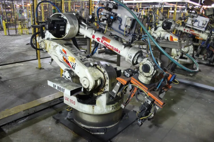 Photo #60 of MAJOR FORMER AUTOMOTIVE STAMPING FACILITY - 28 PRESSES UP TO 5000 TONS, TRANSFER, DOUBLE ACTION, STRAIGHT SIDE, FOUR POST, BLANKING, DOUBLE & SINGLE CRANK GAP FRAME & POWDER COMPACTION PRESSES, BRIDGE CRANES UP TO 80 TONS, MOBILE GANTRY CRANES, UTICA