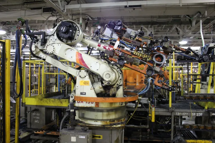 Photo #63 of MAJOR FORMER AUTOMOTIVE STAMPING FACILITY - 28 PRESSES UP TO 5000 TONS, TRANSFER, DOUBLE ACTION, STRAIGHT SIDE, FOUR POST, BLANKING, DOUBLE & SINGLE CRANK GAP FRAME & POWDER COMPACTION PRESSES, BRIDGE CRANES UP TO 80 TONS, MOBILE GANTRY CRANES, UTICA