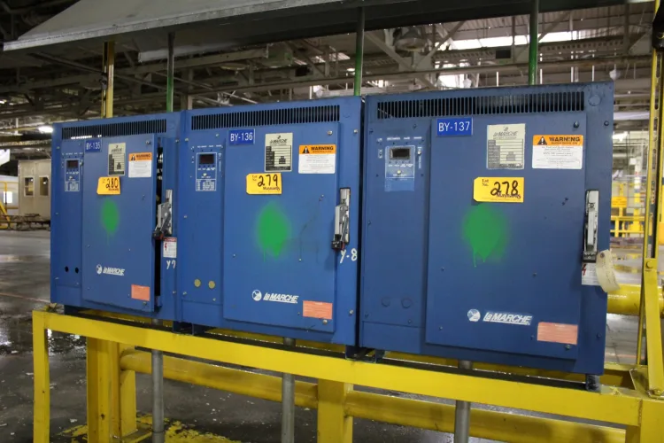 Photo #64 of MAJOR FORMER AUTOMOTIVE STAMPING FACILITY - 28 PRESSES UP TO 5000 TONS, TRANSFER, DOUBLE ACTION, STRAIGHT SIDE, FOUR POST, BLANKING, DOUBLE & SINGLE CRANK GAP FRAME & POWDER COMPACTION PRESSES, BRIDGE CRANES UP TO 80 TONS, MOBILE GANTRY CRANES, UTICA