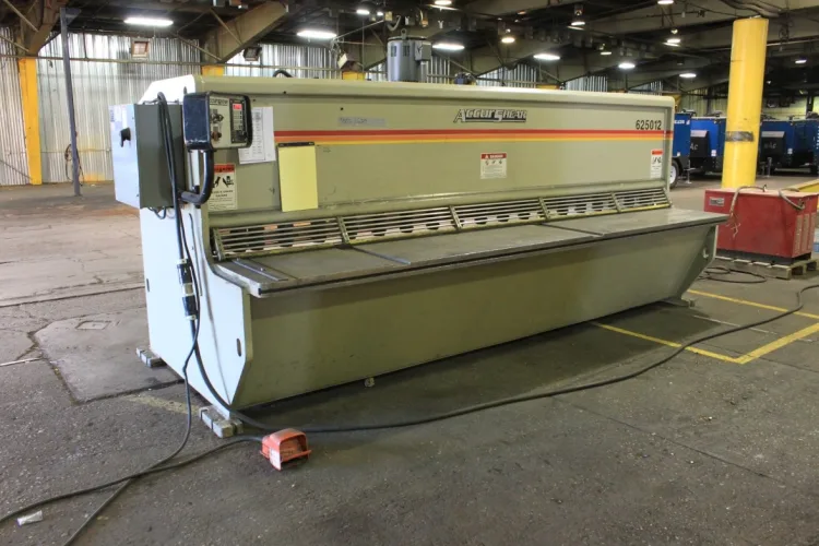 Photo #39 of FORMERLY OF MAC INC. - (2010) ACCURSHEAR & PIRANHA SHEARS, 100 TON HTC PRESS BRAKE, 50 TON GREENERD HYD PRESS, BERTSCH NO. 7 ROLL, TIMESAVER, CHEVALIER, & JONES & SHIPMAN GRINDERS, HYD-MECH, ELLIS, SCOTCHMAN, AMADA & SOCO SAWS, WELDERS & PLASMA CUTTER,