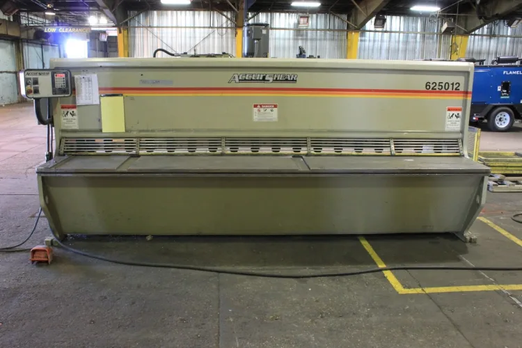 Photo #40 of FORMERLY OF MAC INC. - (2010) ACCURSHEAR & PIRANHA SHEARS, 100 TON HTC PRESS BRAKE, 50 TON GREENERD HYD PRESS, BERTSCH NO. 7 ROLL, TIMESAVER, CHEVALIER, & JONES & SHIPMAN GRINDERS, HYD-MECH, ELLIS, SCOTCHMAN, AMADA & SOCO SAWS, WELDERS & PLASMA CUTTER,