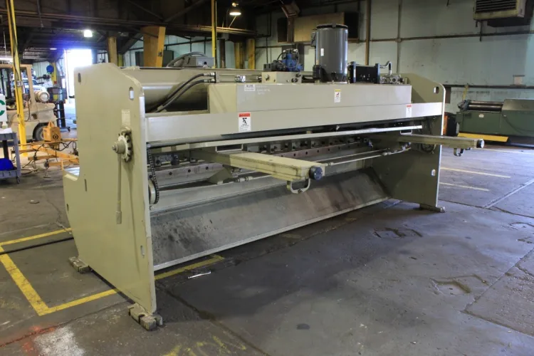 Photo #46 of FORMERLY OF MAC INC. - (2010) ACCURSHEAR & PIRANHA SHEARS, 100 TON HTC PRESS BRAKE, 50 TON GREENERD HYD PRESS, BERTSCH NO. 7 ROLL, TIMESAVER, CHEVALIER, & JONES & SHIPMAN GRINDERS, HYD-MECH, ELLIS, SCOTCHMAN, AMADA & SOCO SAWS, WELDERS & PLASMA CUTTER,