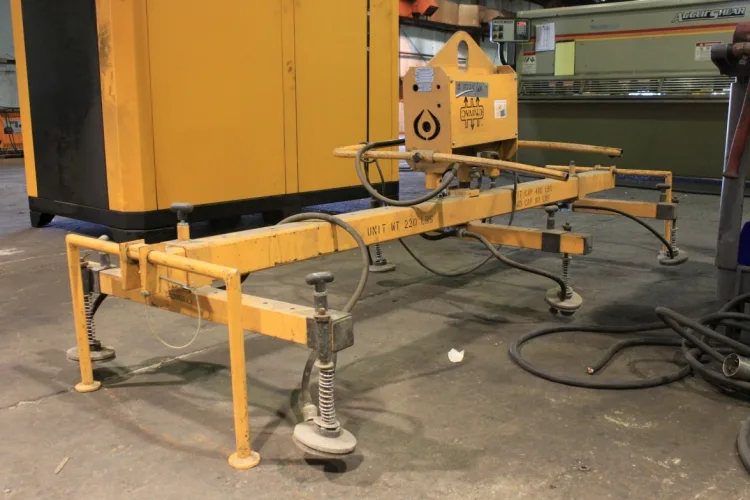 Photo #52 of FORMERLY OF MAC INC. - (2010) ACCURSHEAR & PIRANHA SHEARS, 100 TON HTC PRESS BRAKE, 50 TON GREENERD HYD PRESS, BERTSCH NO. 7 ROLL, TIMESAVER, CHEVALIER, & JONES & SHIPMAN GRINDERS, HYD-MECH, ELLIS, SCOTCHMAN, AMADA & SOCO SAWS, WELDERS & PLASMA CUTTER,