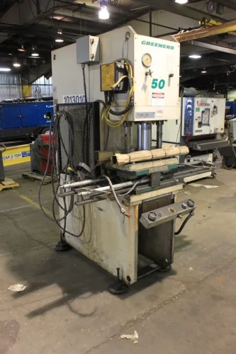 Photo #53 of FORMERLY OF MAC INC. - (2010) ACCURSHEAR & PIRANHA SHEARS, 100 TON HTC PRESS BRAKE, 50 TON GREENERD HYD PRESS, BERTSCH NO. 7 ROLL, TIMESAVER, CHEVALIER, & JONES & SHIPMAN GRINDERS, HYD-MECH, ELLIS, SCOTCHMAN, AMADA & SOCO SAWS, WELDERS & PLASMA CUTTER,