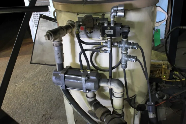 Photo #75 of FORMERLY OF MAC INC. - (2010) ACCURSHEAR & PIRANHA SHEARS, 100 TON HTC PRESS BRAKE, 50 TON GREENERD HYD PRESS, BERTSCH NO. 7 ROLL, TIMESAVER, CHEVALIER, & JONES & SHIPMAN GRINDERS, HYD-MECH, ELLIS, SCOTCHMAN, AMADA & SOCO SAWS, WELDERS & PLASMA CUTTER,