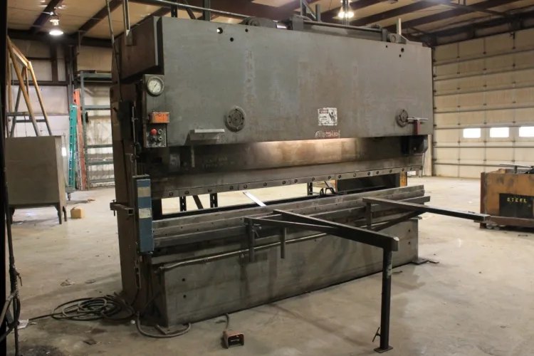 Photo #138 of FORMERLY OF MAC INC. - (2010) ACCURSHEAR & PIRANHA SHEARS, 100 TON HTC PRESS BRAKE, 50 TON GREENERD HYD PRESS, BERTSCH NO. 7 ROLL, TIMESAVER, CHEVALIER, & JONES & SHIPMAN GRINDERS, HYD-MECH, ELLIS, SCOTCHMAN, AMADA & SOCO SAWS, WELDERS & PLASMA CUTTER,