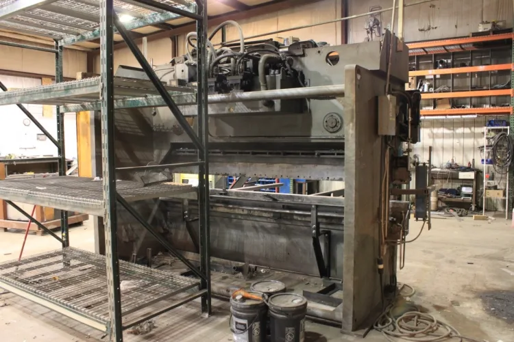 Photo #141 of FORMERLY OF MAC INC. - (2010) ACCURSHEAR & PIRANHA SHEARS, 100 TON HTC PRESS BRAKE, 50 TON GREENERD HYD PRESS, BERTSCH NO. 7 ROLL, TIMESAVER, CHEVALIER, & JONES & SHIPMAN GRINDERS, HYD-MECH, ELLIS, SCOTCHMAN, AMADA & SOCO SAWS, WELDERS & PLASMA CUTTER,