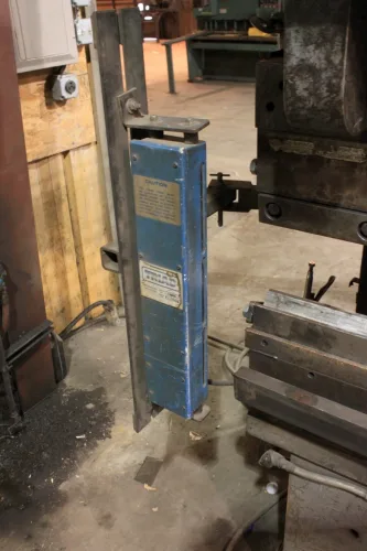 Photo #143 of FORMERLY OF MAC INC. - (2010) ACCURSHEAR & PIRANHA SHEARS, 100 TON HTC PRESS BRAKE, 50 TON GREENERD HYD PRESS, BERTSCH NO. 7 ROLL, TIMESAVER, CHEVALIER, & JONES & SHIPMAN GRINDERS, HYD-MECH, ELLIS, SCOTCHMAN, AMADA & SOCO SAWS, WELDERS & PLASMA CUTTER,