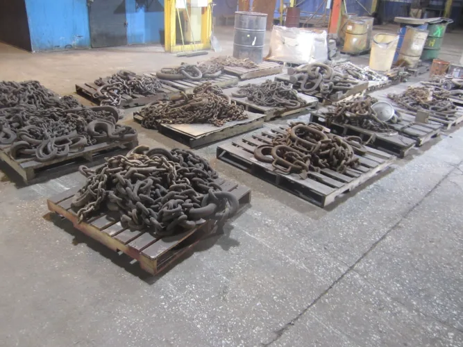 Photo #54 of COMPLETE IRON CASTING FOUNDRY, FEATURING: GTI THERMAL RECLAIM SYSTEM, (3) DIDON LUMP CRUSHERS, UBE NEW RHEO VSC CASTING SYSTEM,  CASCADE & WHEELABRATOR SHOT BLASTERS, CHANNEL & PILLAR INDUCTION, (7) REDFORD CARVER SAND MIXERS & MOBILE MIXERS, OVENS, BLAST