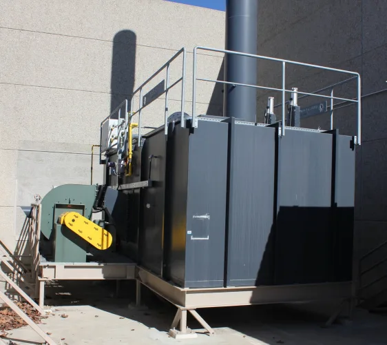 Photo #75 of COMPLETE IRON CASTING FOUNDRY, FEATURING: GTI THERMAL RECLAIM SYSTEM, (3) DIDON LUMP CRUSHERS, UBE NEW RHEO VSC CASTING SYSTEM,  CASCADE & WHEELABRATOR SHOT BLASTERS, CHANNEL & PILLAR INDUCTION, (7) REDFORD CARVER SAND MIXERS & MOBILE MIXERS, OVENS, BLAST
