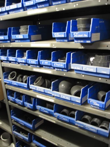 Photo #2 of SURPLUS ASSETS TO THE ONGOING OPERATIONS OF THE CLOROX COMPANY - MACHINE SHOP, LARGE QUANTITY OF SPARE PARTS, S/S & FIBERGLASS TANKS, PEARSON CASE PACKER, TENNANT FLOOR SCRUBBERS, LAB EQUIPMENT, PALLET RACKING & MORE