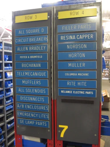 Photo #7 of SURPLUS ASSETS TO THE ONGOING OPERATIONS OF THE CLOROX COMPANY - MACHINE SHOP, LARGE QUANTITY OF SPARE PARTS, S/S & FIBERGLASS TANKS, PEARSON CASE PACKER, TENNANT FLOOR SCRUBBERS, LAB EQUIPMENT, PALLET RACKING & MORE