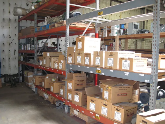 Photo #20 of SURPLUS ASSETS TO THE ONGOING OPERATIONS OF THE CLOROX COMPANY - MACHINE SHOP, LARGE QUANTITY OF SPARE PARTS, S/S & FIBERGLASS TANKS, PEARSON CASE PACKER, TENNANT FLOOR SCRUBBERS, LAB EQUIPMENT, PALLET RACKING & MORE