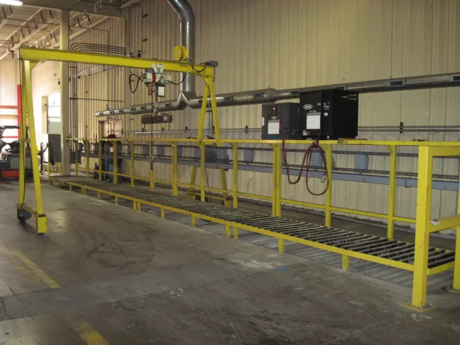 Photo #26 of SURPLUS ASSETS TO THE ONGOING OPERATIONS OF THE CLOROX COMPANY - MACHINE SHOP, LARGE QUANTITY OF SPARE PARTS, S/S & FIBERGLASS TANKS, PEARSON CASE PACKER, TENNANT FLOOR SCRUBBERS, LAB EQUIPMENT, PALLET RACKING & MORE