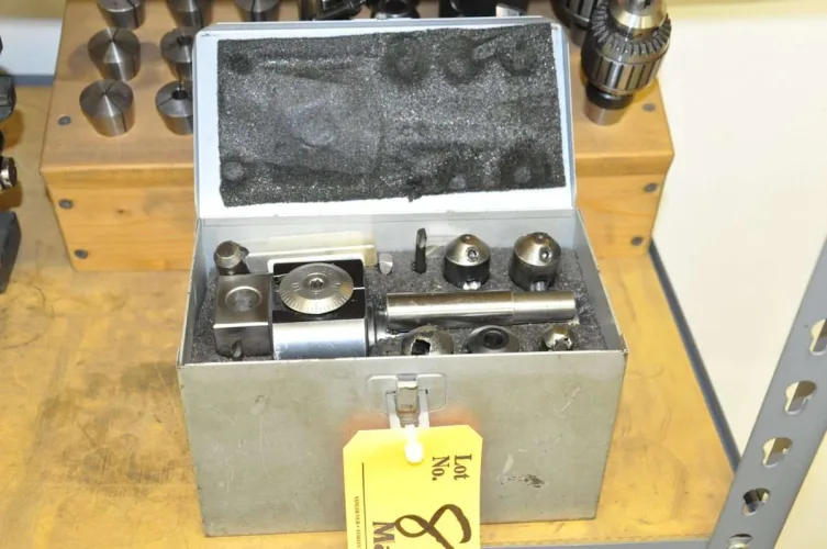 Photo #26 of RW MACHINING - VERY CLEAN MACHINE SHOP, FEATURING: BIRMINGHAM VERTICAL MILL, CLAUSING COLCHESTER & EMCO ENGINE LATHES, WELDERS, GRINDERS, TOOLING, TOOL ROOM EQUIPMENT & MORE