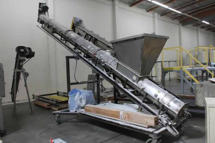 Photo #6 of SURPLUS ASSETS FROM A MAJOR SUGAR PROCESSOR & PACKAGER - SCREW AUGER CONVEYORS, MACON SIFTERS, BLENDER, METAL DETECTORS, CHOICE BAGGING OPEN MOUTH BAG FILLER, FISCHBEIN BAG SEALER, SUGAR LINE & MORE
