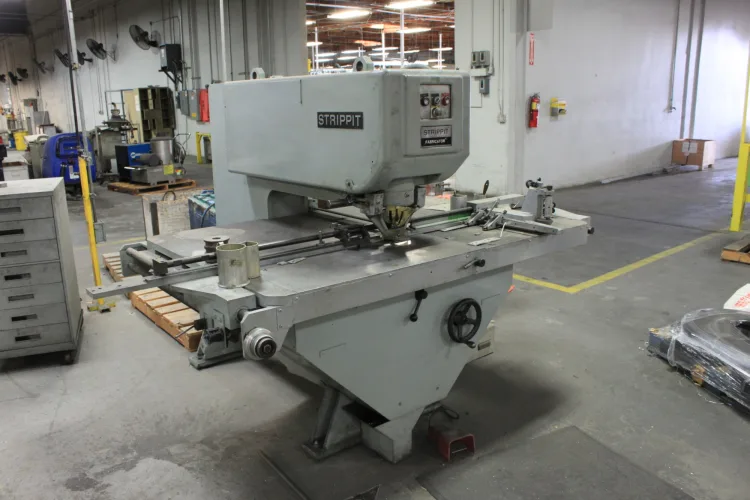 Photo #3 of SURPLUS ASSETS TO THE ONGOING OPERATIONS OF HUBBELL LIGHTING, INC. - TRUMPF TRUMATIC 2000R CNC PUNCHING MACHINE, (2) 75 TON & (1) 20 TON GREENERD PRESSES, 1/4" X 12' NIAGARA SHEAR, NIAGARA & DI-ACRO PRESS BRAKE, PARTS CLEANER, WELDERS, SHOP