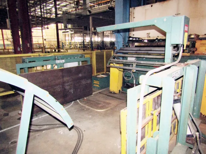 Photo #3 of NO LONGER REQUIRED IN THE CONTINUING OPERATIONS OF WHIRLPOOL: (26) MINSTER, DANLY, VERSON, NIAGARA, BLISS STAMPING PRESSES UP TO 600-TON, FEED LINES, TISHKEN, MAPLEWOOD, BRADBURY, METFORM, PRO ECO & MORE ROLLFORMING LINES, DAHLSTROM CUT TO LENGTH LINE,