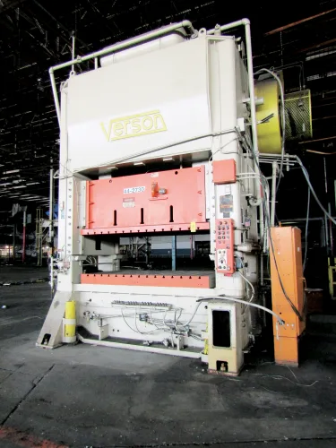Photo #8 of NO LONGER REQUIRED IN THE CONTINUING OPERATIONS OF WHIRLPOOL: (26) MINSTER, DANLY, VERSON, NIAGARA, BLISS STAMPING PRESSES UP TO 600-TON, FEED LINES, TISHKEN, MAPLEWOOD, BRADBURY, METFORM, PRO ECO & MORE ROLLFORMING LINES, DAHLSTROM CUT TO LENGTH LINE,