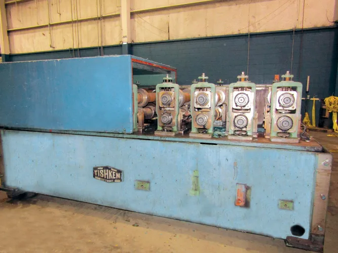 Photo #14 of NO LONGER REQUIRED IN THE CONTINUING OPERATIONS OF WHIRLPOOL: (26) MINSTER, DANLY, VERSON, NIAGARA, BLISS STAMPING PRESSES UP TO 600-TON, FEED LINES, TISHKEN, MAPLEWOOD, BRADBURY, METFORM, PRO ECO & MORE ROLLFORMING LINES, DAHLSTROM CUT TO LENGTH LINE,