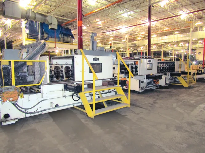 Photo #24 of NO LONGER REQUIRED IN THE CONTINUING OPERATIONS OF WHIRLPOOL: (26) MINSTER, DANLY, VERSON, NIAGARA, BLISS STAMPING PRESSES UP TO 600-TON, FEED LINES, TISHKEN, MAPLEWOOD, BRADBURY, METFORM, PRO ECO & MORE ROLLFORMING LINES, DAHLSTROM CUT TO LENGTH LINE,