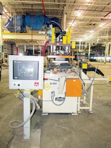 Photo #32 of NO LONGER REQUIRED IN THE CONTINUING OPERATIONS OF WHIRLPOOL: (26) MINSTER, DANLY, VERSON, NIAGARA, BLISS STAMPING PRESSES UP TO 600-TON, FEED LINES, TISHKEN, MAPLEWOOD, BRADBURY, METFORM, PRO ECO & MORE ROLLFORMING LINES, DAHLSTROM CUT TO LENGTH LINE,