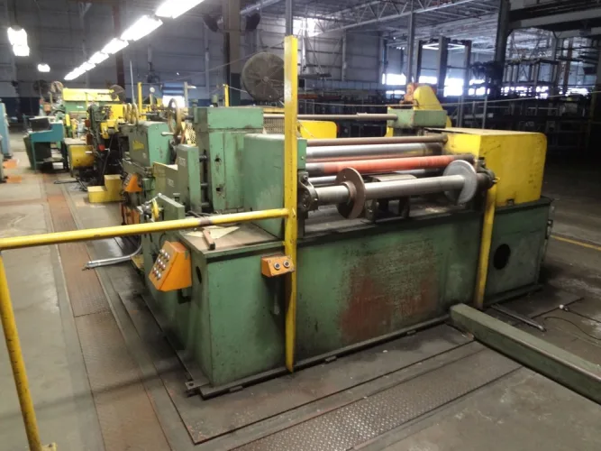 Photo #33 of NO LONGER REQUIRED IN THE CONTINUING OPERATIONS OF WHIRLPOOL: (26) MINSTER, DANLY, VERSON, NIAGARA, BLISS STAMPING PRESSES UP TO 600-TON, FEED LINES, TISHKEN, MAPLEWOOD, BRADBURY, METFORM, PRO ECO & MORE ROLLFORMING LINES, DAHLSTROM CUT TO LENGTH LINE,