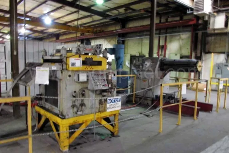 Photo #89 of NO LONGER REQUIRED IN THE CONTINUING OPERATIONS OF WHIRLPOOL: (26) MINSTER, DANLY, VERSON, NIAGARA, BLISS STAMPING PRESSES UP TO 600-TON, FEED LINES, TISHKEN, MAPLEWOOD, BRADBURY, METFORM, PRO ECO & MORE ROLLFORMING LINES, DAHLSTROM CUT TO LENGTH LINE,