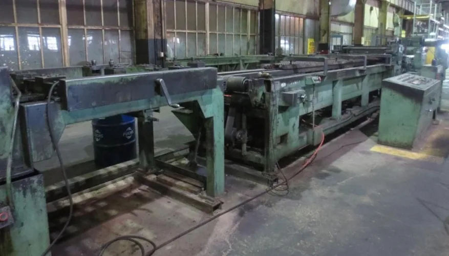 Photo #95 of NO LONGER REQUIRED IN THE CONTINUING OPERATIONS OF WHIRLPOOL: (26) MINSTER, DANLY, VERSON, NIAGARA, BLISS STAMPING PRESSES UP TO 600-TON, FEED LINES, TISHKEN, MAPLEWOOD, BRADBURY, METFORM, PRO ECO & MORE ROLLFORMING LINES, DAHLSTROM CUT TO LENGTH LINE,