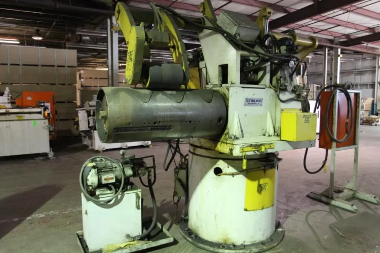 Photo #97 of NO LONGER REQUIRED IN THE CONTINUING OPERATIONS OF WHIRLPOOL: (26) MINSTER, DANLY, VERSON, NIAGARA, BLISS STAMPING PRESSES UP TO 600-TON, FEED LINES, TISHKEN, MAPLEWOOD, BRADBURY, METFORM, PRO ECO & MORE ROLLFORMING LINES, DAHLSTROM CUT TO LENGTH LINE,