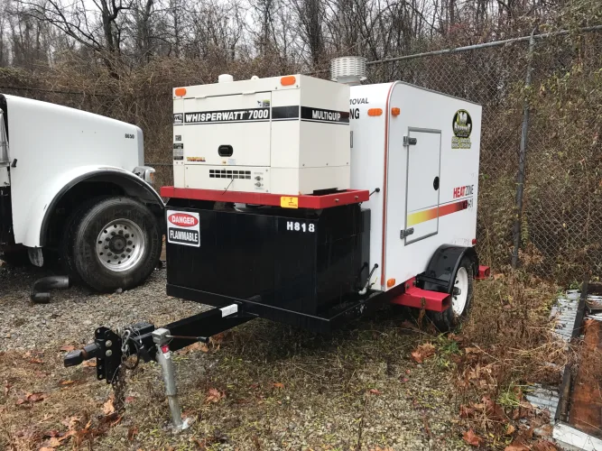 Photo #1 of INTERSTATE NDT INC - GROUND HEATERS AND GROUND THAWING SYSTEMS WITH DIESEL GENERATORS