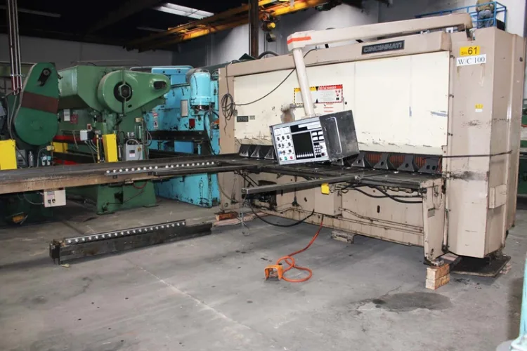 Photo #167 of BANK OWNED EQUIPMENT TO BE AUCTIONED, MOVED TO WAREHOUSE FOR CONVENIENCE OF SALE - FEATURING: COMPRESSORS/DRYERS, BEADERS, BLAST CLEANING EQUIPMENT, BORING MILLS, PRESS BRAKES, COLD FORMERS, GRINDERS, PRESSES, LATHES, ROLLFORMERS & MUCH MORE