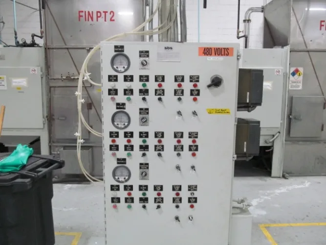 Photo #4 of SURPLUS ASSETS TO THE ONGOING OPERATIONS OF DALLAS AIRMOTIVE, INC., FEATURING: OVENS, PAINT EQUIPMENT, VIBRATORY FINISHING EQUIPMENT, CHILLERS/COMPRESSORS/DRYERS, TOOL ROOM EQUIPMENT, ROLLING STOCK & MUCH MORE